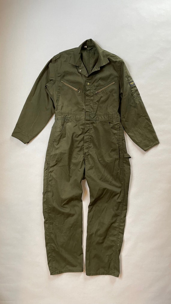 1960’s Small Oshkosh B’Gosh Army Green Union Made 