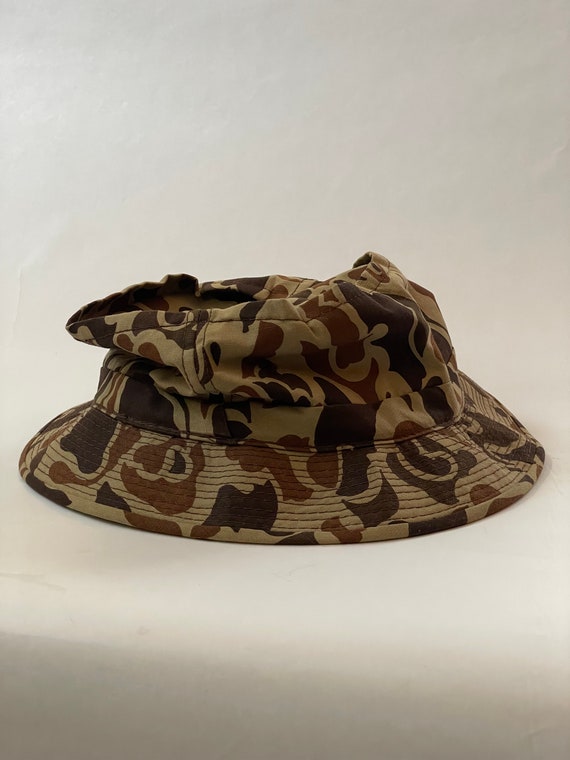 Vintage 1990’s YR Roll-Up Hat Duck Camouflage Buck