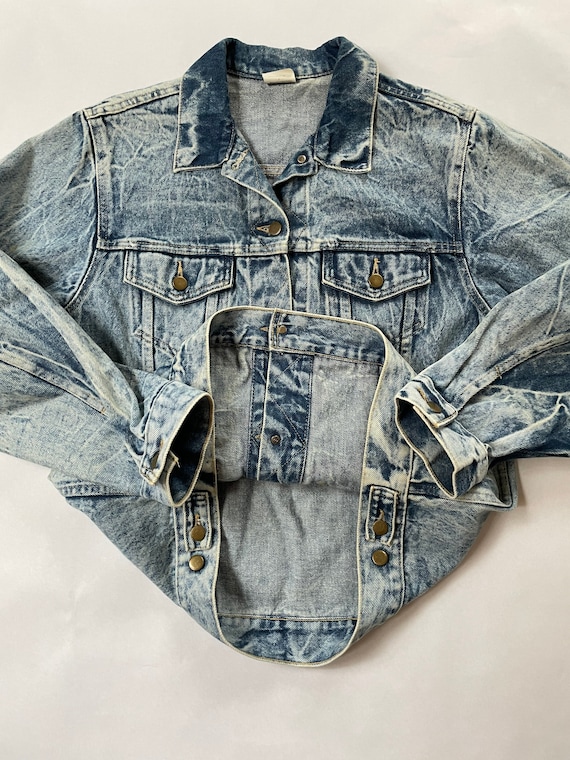 1990’s Cascade Blues Denim Jacket Size Large - image 7