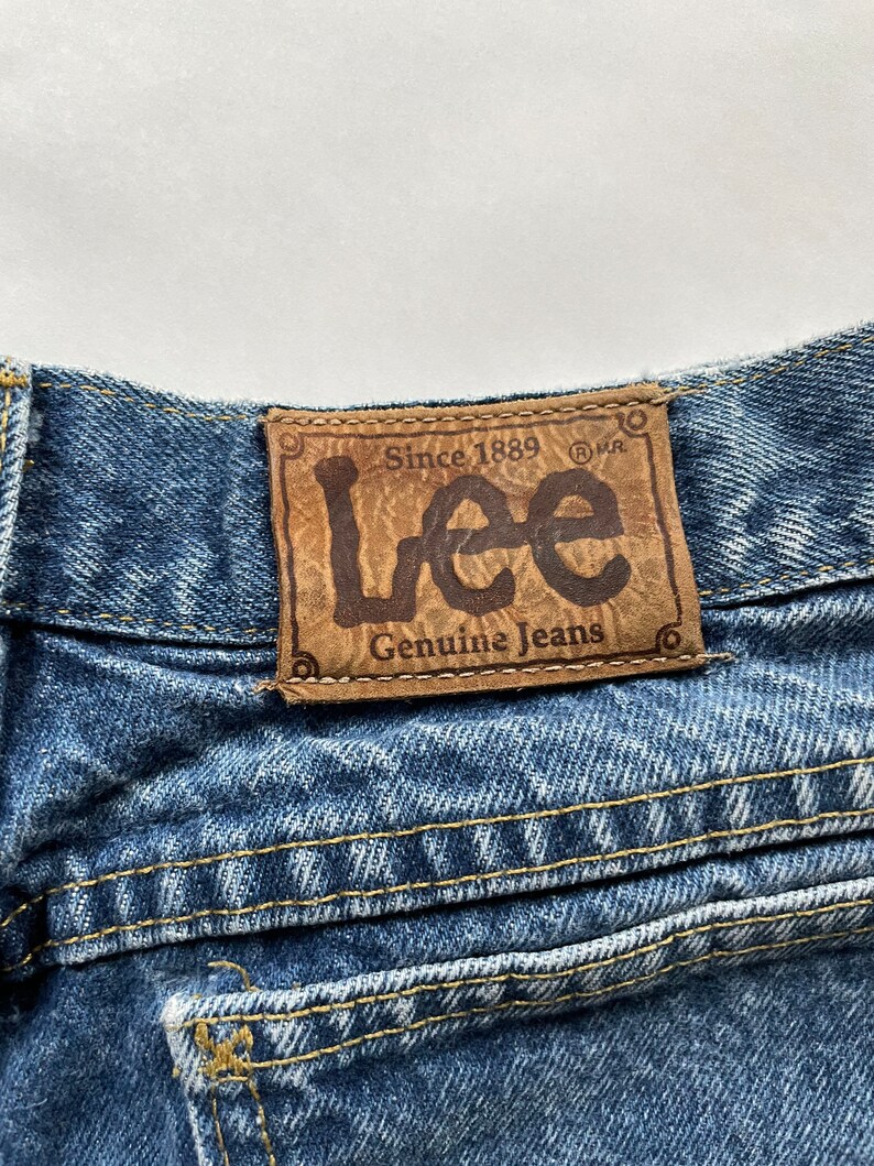 1990s Lee Union Made Denim Jeans Made in USA Size W33 L31 Etsy