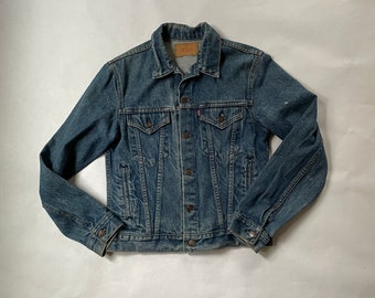 Vintage 70's Unisex Levis Denim // Sz 44L // 70505 0216 - Etsy