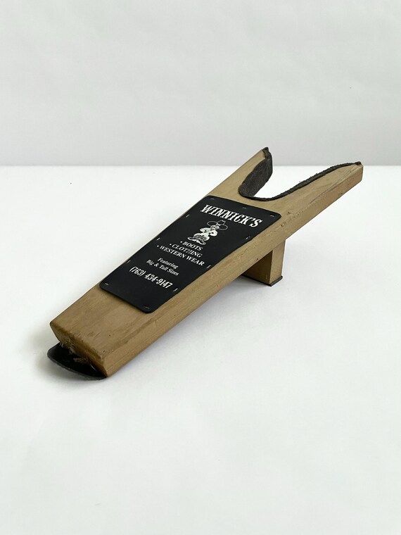 Winnick’s Store Cowboy Boot Jack - image 4