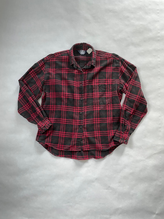 Woolrich womens plaid button Gem
