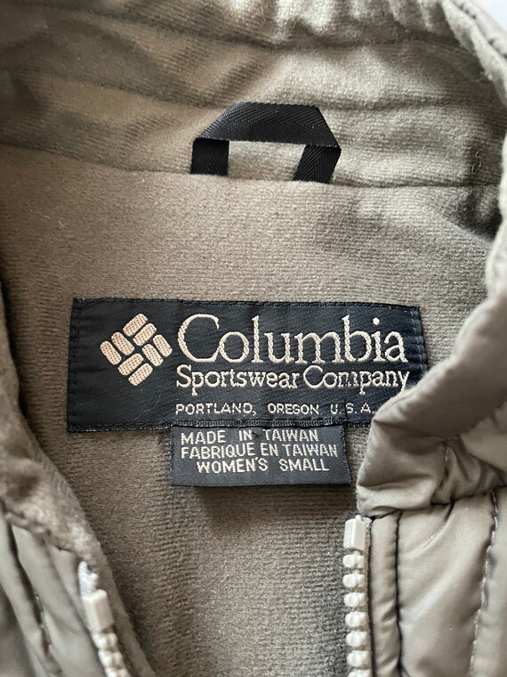 Columbia Convert Army Green Liner Jacket Size Sma… - image 3