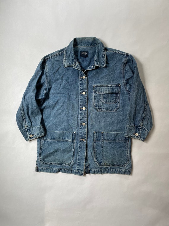 1990’s Medium Women’s Dockers Denim Chore Jacket