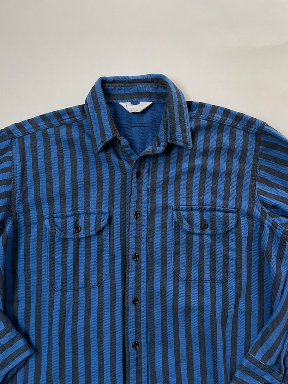Vintage 1970’s Frostproof Black and Blue Striped … - image 4