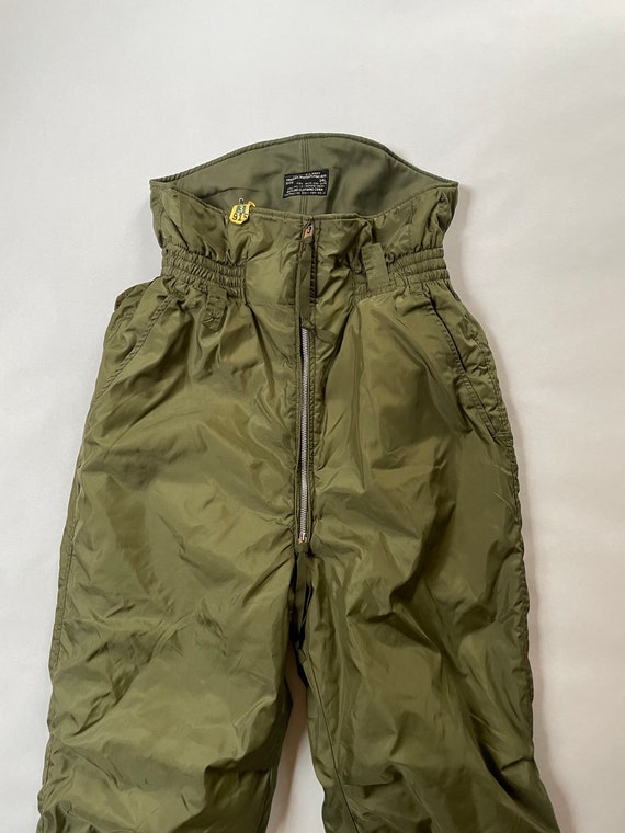 1963 Size 34L US Air Force Military Green Flight … - image 2