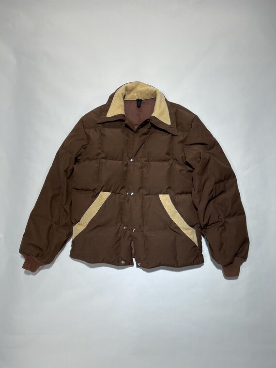 ジャケット・アウター 70s-80s downvest frostline vintage Vintage Frostline Kit Goose Down Beige Puffer Zippered Vest
