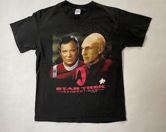 1994 Star Trek Generations Sports Stuf Tee Tamaño Pequeño