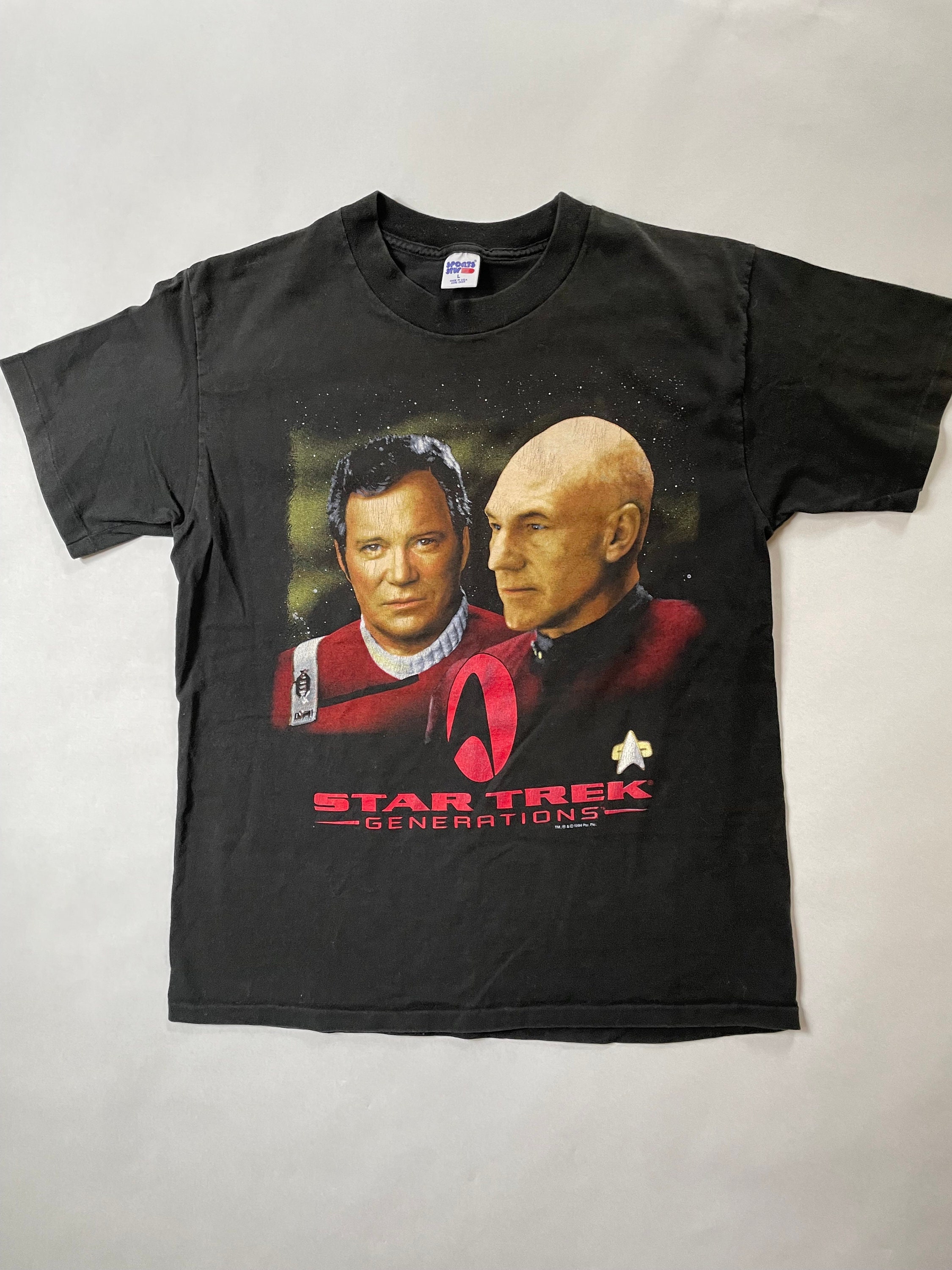 1994 Star Trek Generations Sports Stuf Tee Size Small - Etsy 1994 Star Trek Generations Sports Stuf Tee Size Small - Etsy