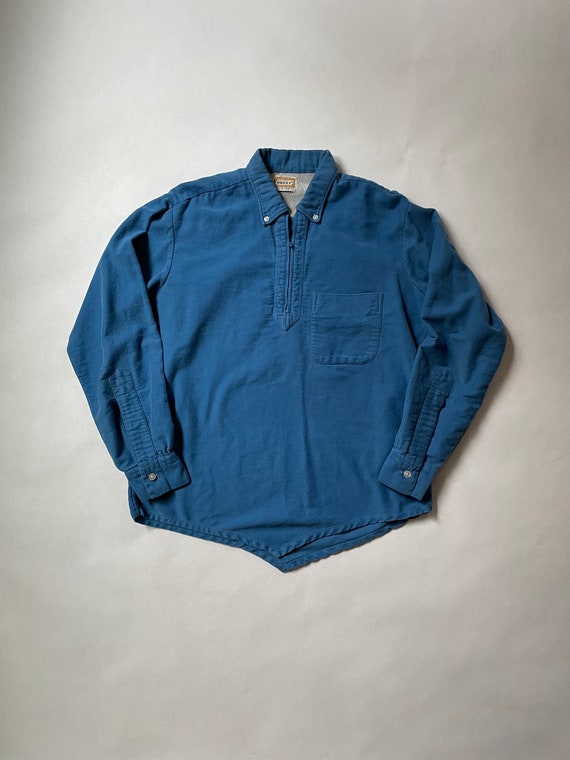 1960’s Golden Brent Half Zip Sport Shirt Size Smal