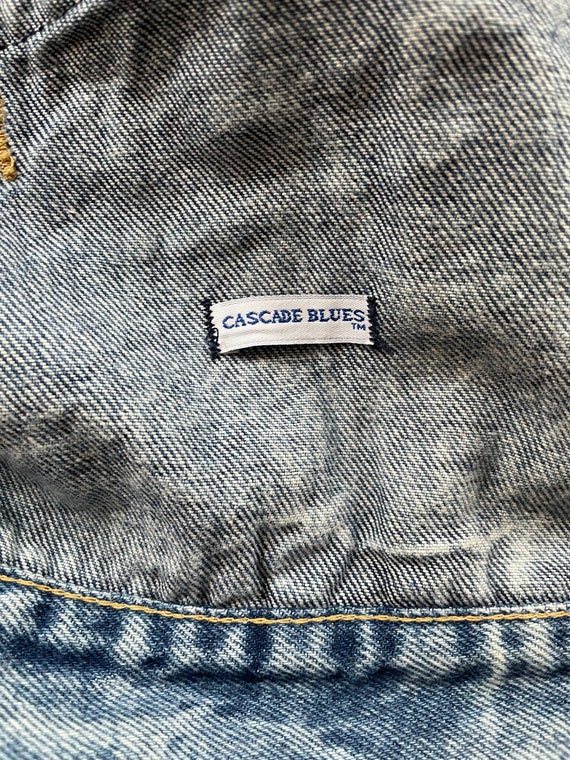 1990’s Cascade Blues Denim Jacket Size Large - image 3