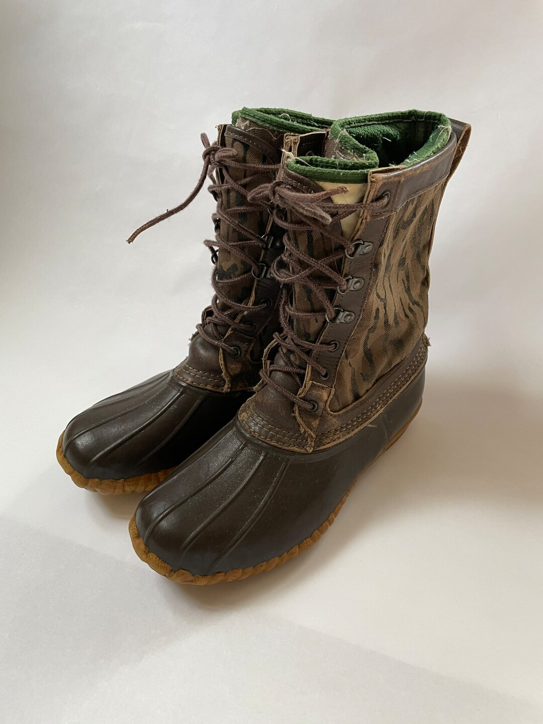 La Crosse Cabelas Camo Duck Snow Boots Size 9 Etsy