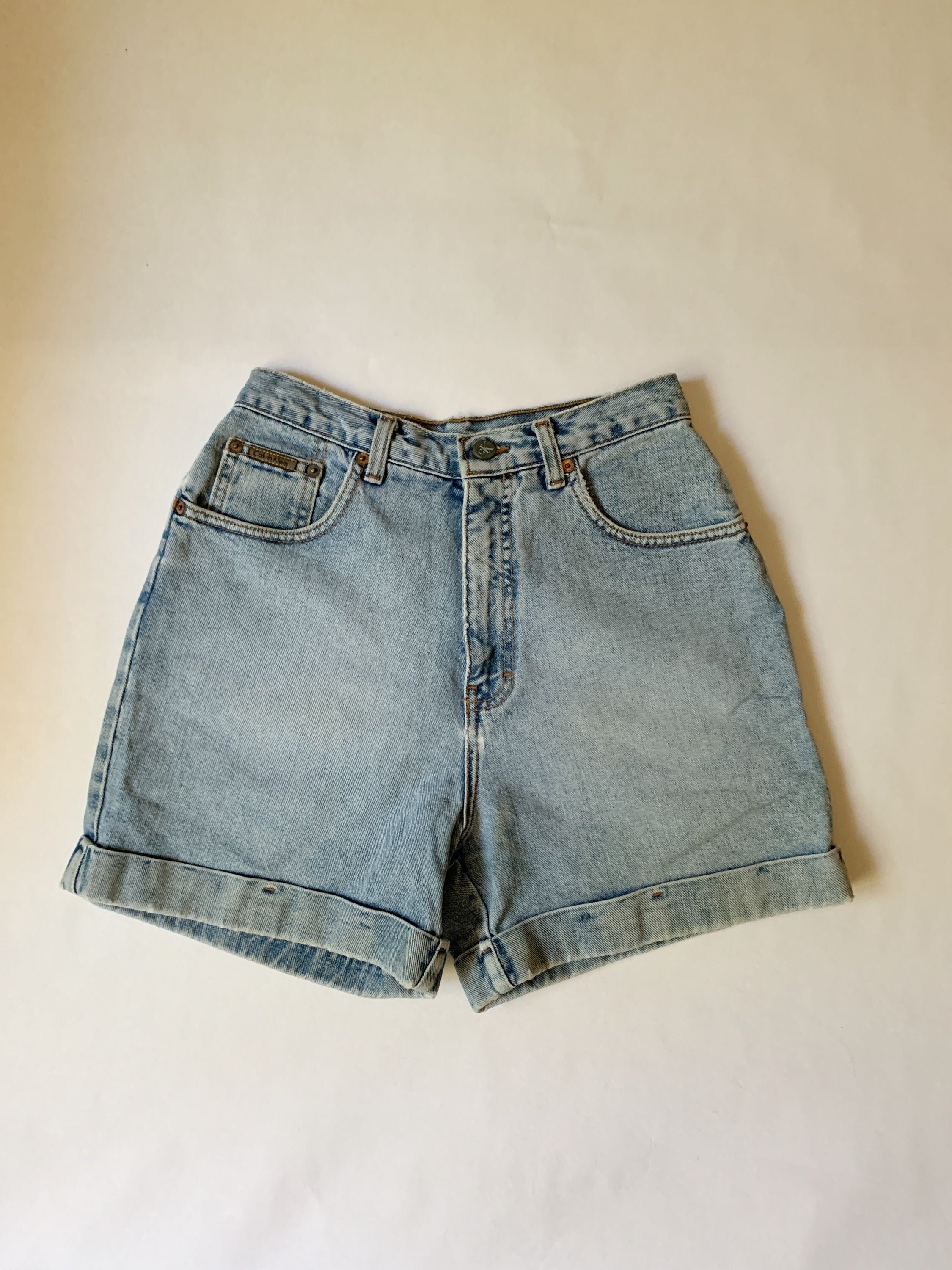 calvin klein high waisted shorts