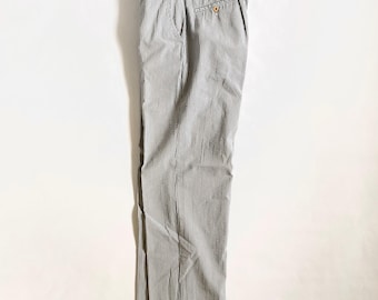Polo by Ralph Lauren Seersucker Buckle-Back Trouser Pants Size 32W 30L