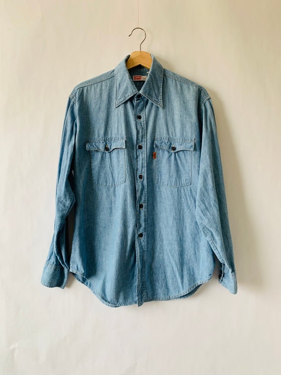 Levi’s Orange Tab Chambray Shirt Men's