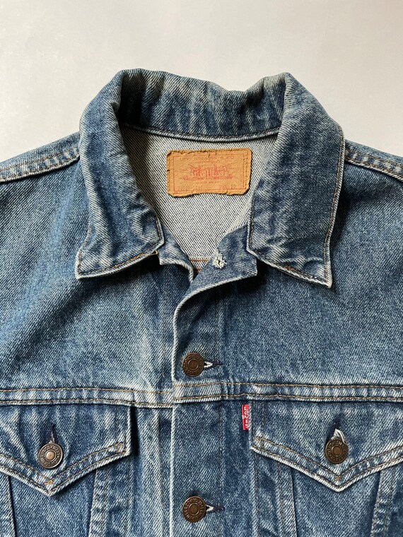 1980’s Levi’s Denim Jacket Size Small - image 4