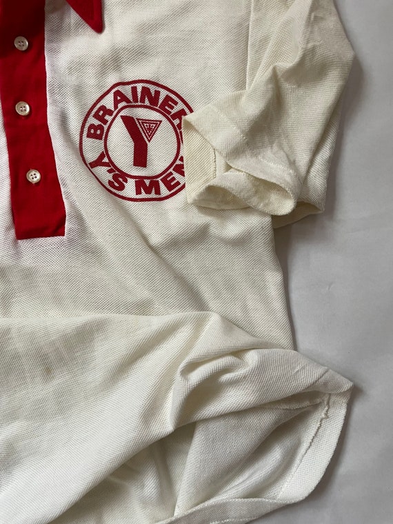 1970’s Russell Athletic Brainerd Y’s Men Polo Shirt S… - Gem