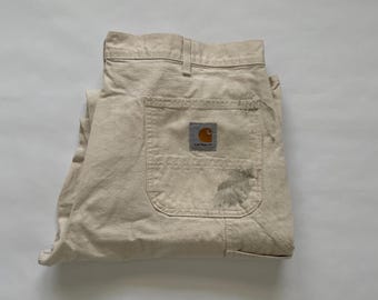 Carhartt Cotton Utility Work Pants Size 38W 34L