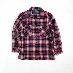 Pendleton Wool Button Down Plaid Shirt Size XS