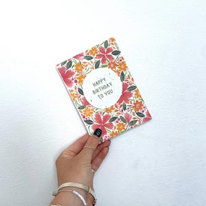 Happy Birthday To You Plantable Seed Card, Wildflower Paper Greetings Cards