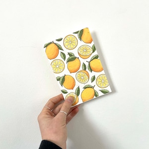 Carte de graines à planter - Citrons Fruit Pattern Citrus Wildflower Seeds Art Unique Alternative Durable Eco Friendly Gift