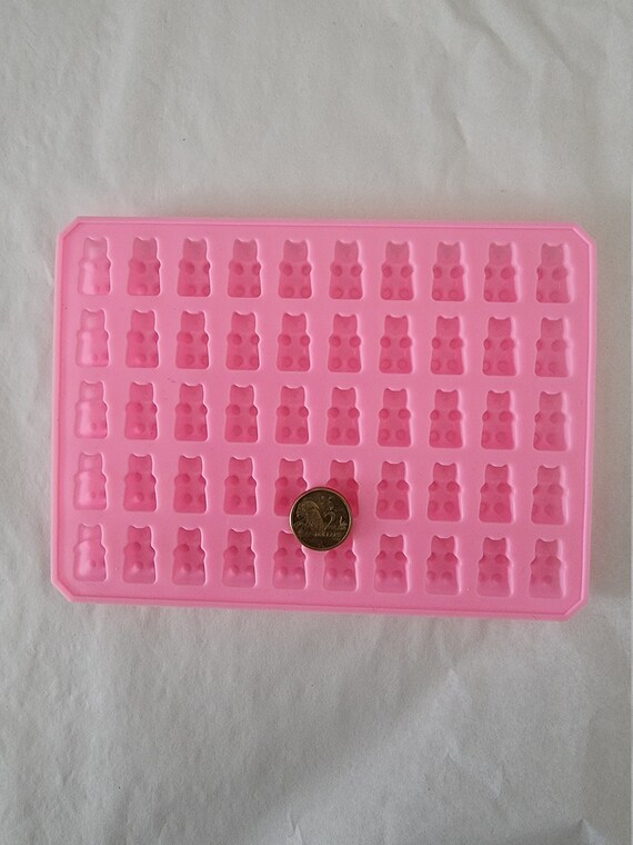 Large Gummy Bear Mold Candy Molds, Silicone Gummy Molds Chocolate Molds BPA  Free