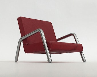 1930s miniature chair Jindrich Halabala antique modernist