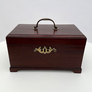 Antique Georgian tea caddy