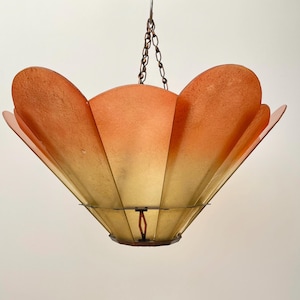 1920s ceiling light shade Art Deco design antique