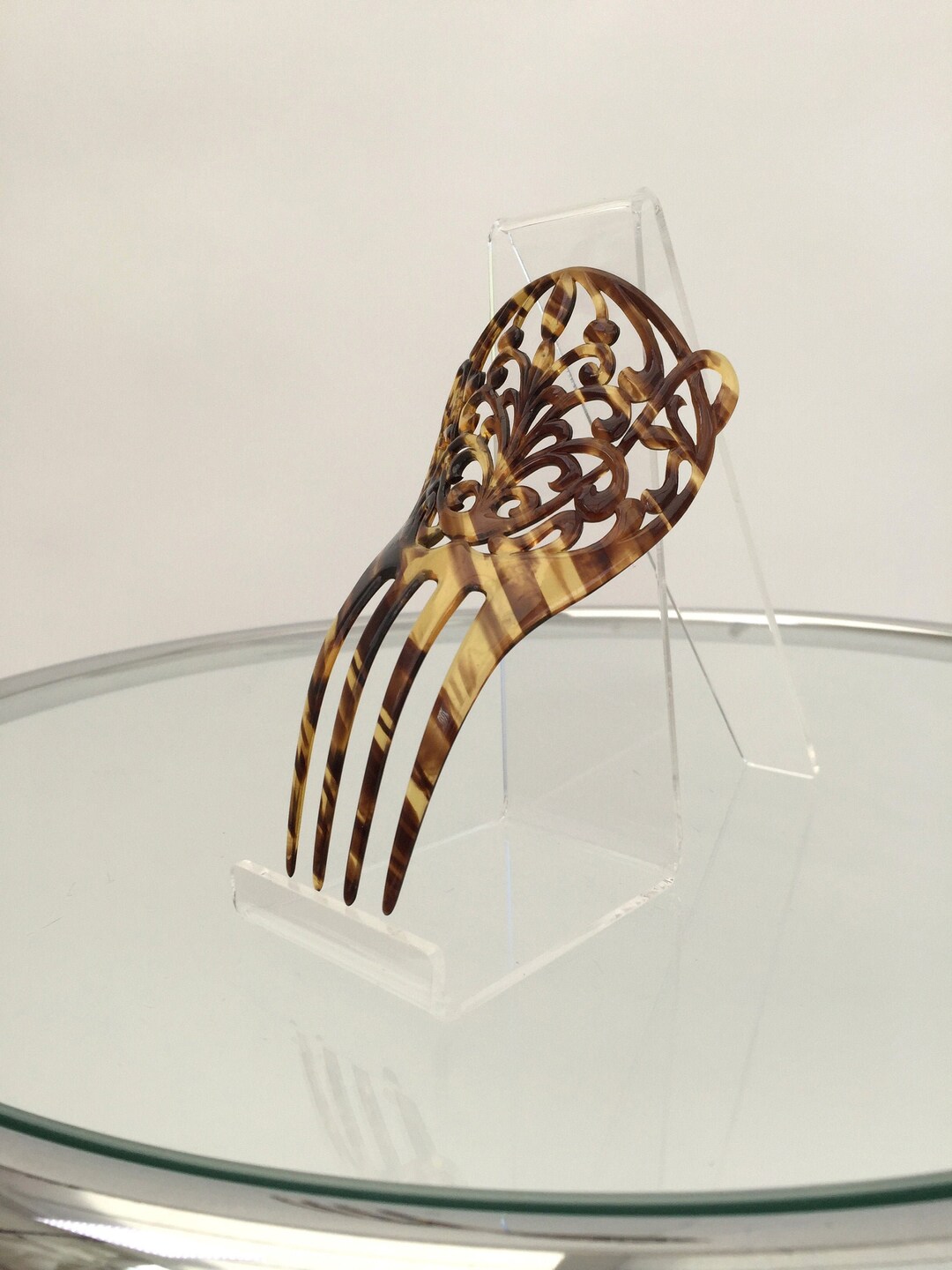 1920s Celluloid Hair Comb Vintage Antique - Etsy
