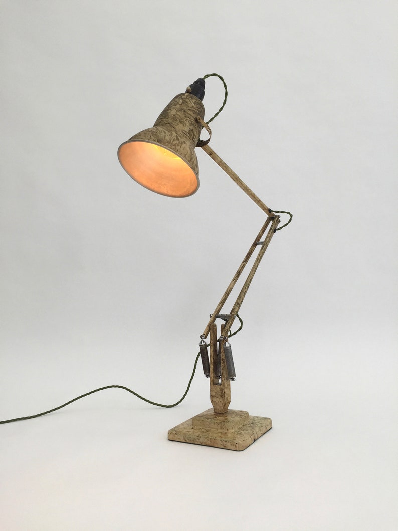 1935 Herbert Terry Anglepoise Lamp Model 1227 Art Deco Antique Vintage