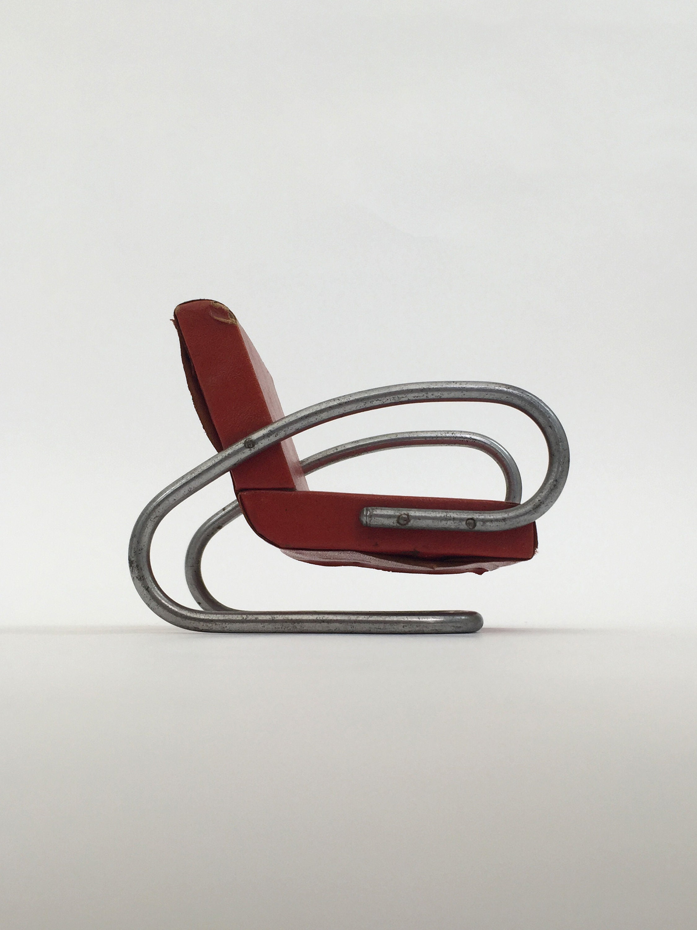 Image of 1930S Miniature Chair Jindrich Halabala Modernist Antique