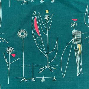 1950s Lucienne Day Herb Antony fabric curtain vintage image 4