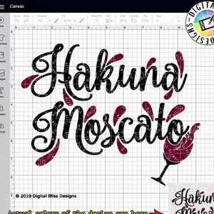 SVG、ハクナ モスカート、ワイン、カット ファイル、クリップ アート、ライン アート、テンプレート