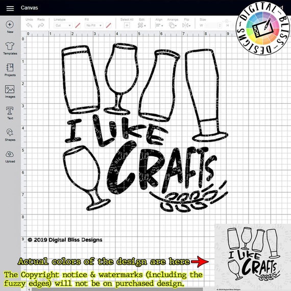 Download Svg I Like Crafts Craft Beer Beer Glasses Cut File Clip Etsy