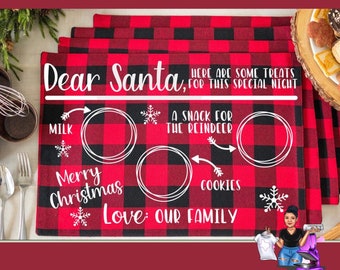 Download Santa Placemat Etsy PSD Mockup Templates