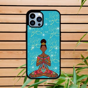 Lotus Energy – iPhone Case, iPhone 14, 15 & 16, iPhone Pro - iPhone ProMax Durable Floral Smartphone Cellphone Casing