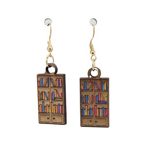 The BOUGIE BOOKWORM Set Bookmarks, Earrings & Keychains GIFTS for Bookclubs, Readers, Book Lovers, Teachers, Authors, Publishers image 9