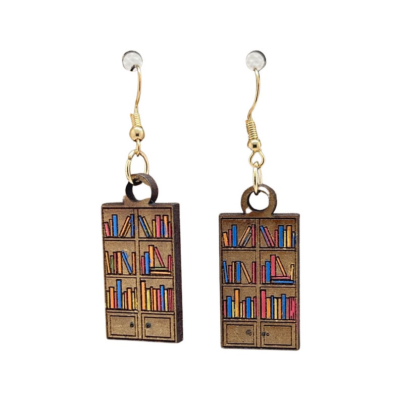 The BOUGIE BOOKWORM Set Bookmarks, Earrings & Keychains GIFTS for Bookclubs, Readers, Book Lovers, Teachers, Authors, Publishers image 9