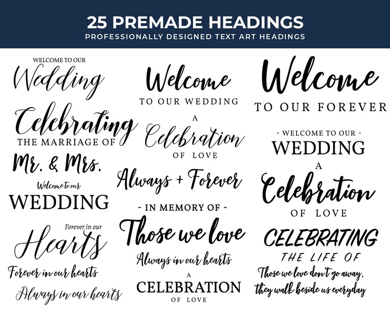 Wedding Welcome Sign Template Heart Collage Photo Display - Etsy