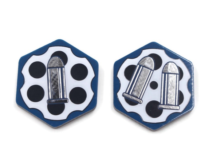 Ammo Tokens, Compatible with Arkham Horror LCG for the Mythos. Ammunition and bullet markers.