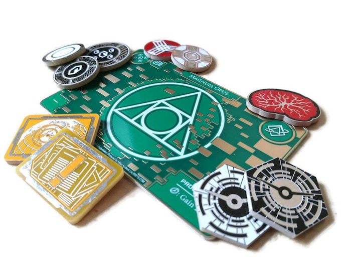 Netrunner Premium Core Set of Tokens | Fan-Made Compatibles from Aurbits