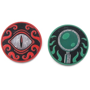 Arkham Horror LCG Clue/Doom Tokens | Fan-Made Compatibles from Aurbits for the Mythos