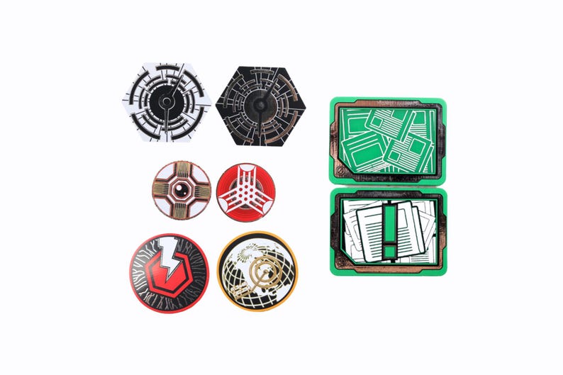 Netrunner Premium Core Set of Tokens | Fan-Made Compatibles from Aurbits