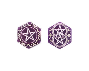 Arkham Horror LCG Mystic Charge Tokens | Fan-Made Compatibles from Aurbits for the Mythos