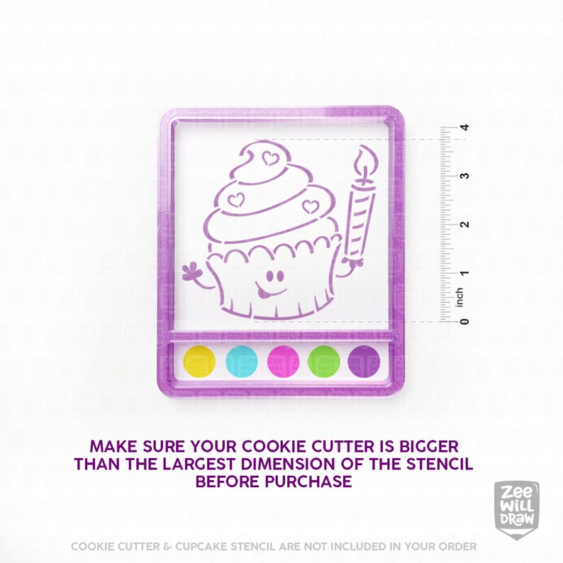 Christmas Campervan PYO Stencil for cookies and crafting