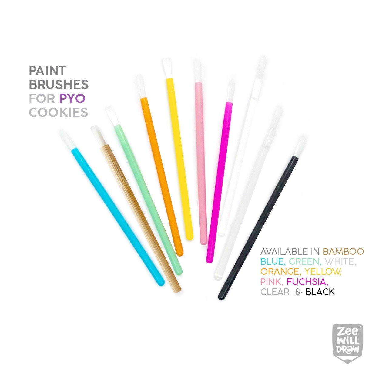 PYO Paint Brushes – Cut It Out Cutters