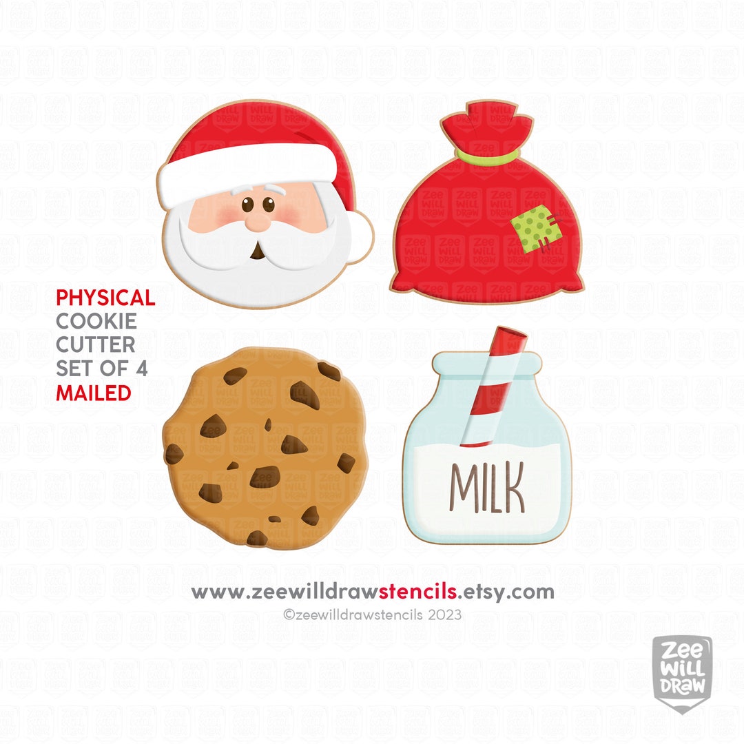 Cookies for Santa Cookie Cutter Set of