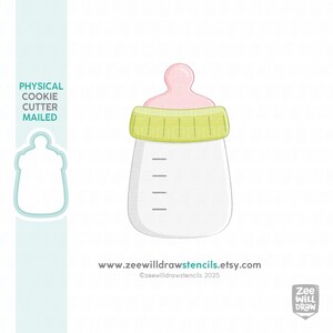 Baby bottle cookie cutter - 001